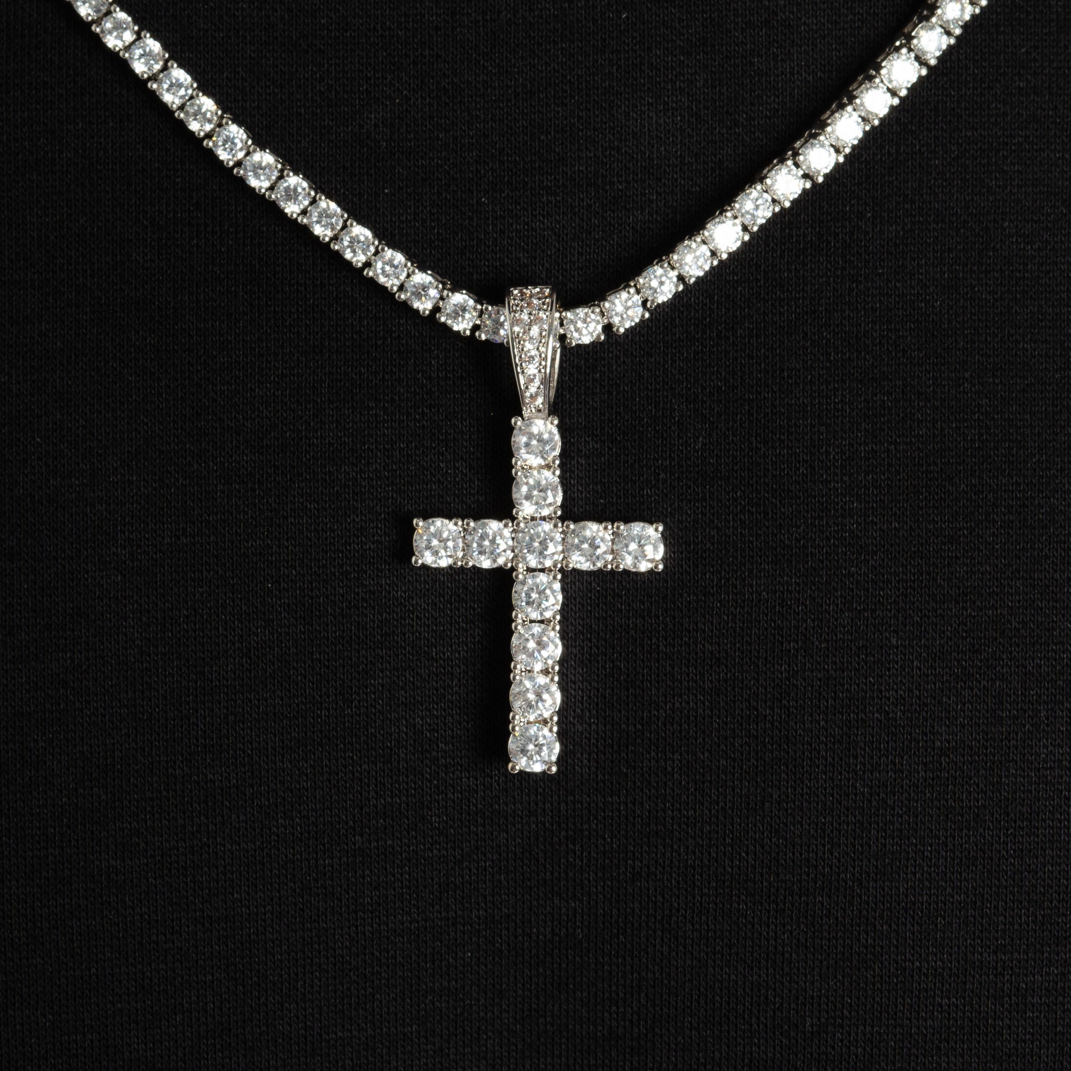 Diamond Cross Pendant - ViViGleam