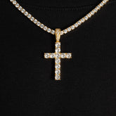 Cross Gold Pendant - ViViGleam
