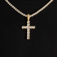 Cross Gold Pendant - ViViGleam