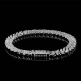 Iced Out Cuban Link Bracelet - 5mm - ViViGleam