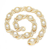 15mm Evil Eye Eternity Chain - ViViGleam