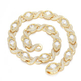 15mm Evil Eye Eternity Chain - ViViGleam