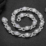 15mm Evil Eye Eternity Chain - ViViGleam
