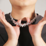 Crimson Thorn & Fang Choker Chains