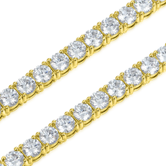 Iced Tennis Chain - 5mm - ViViGleam