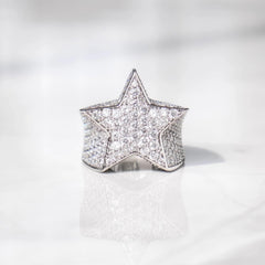Iced Star Ring - ViViGleam