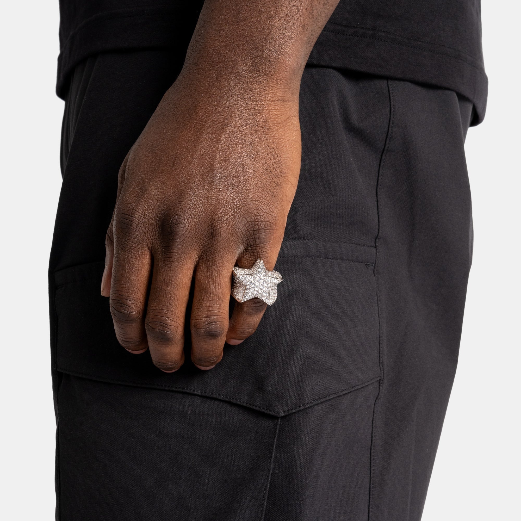 Iced Star Ring - ViViGleam