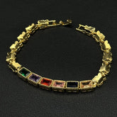 18mm Rainbow Butterfly Tennis Bracelet