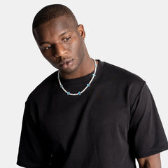 Iced Out 4mm Clover Tennis Chain Blue