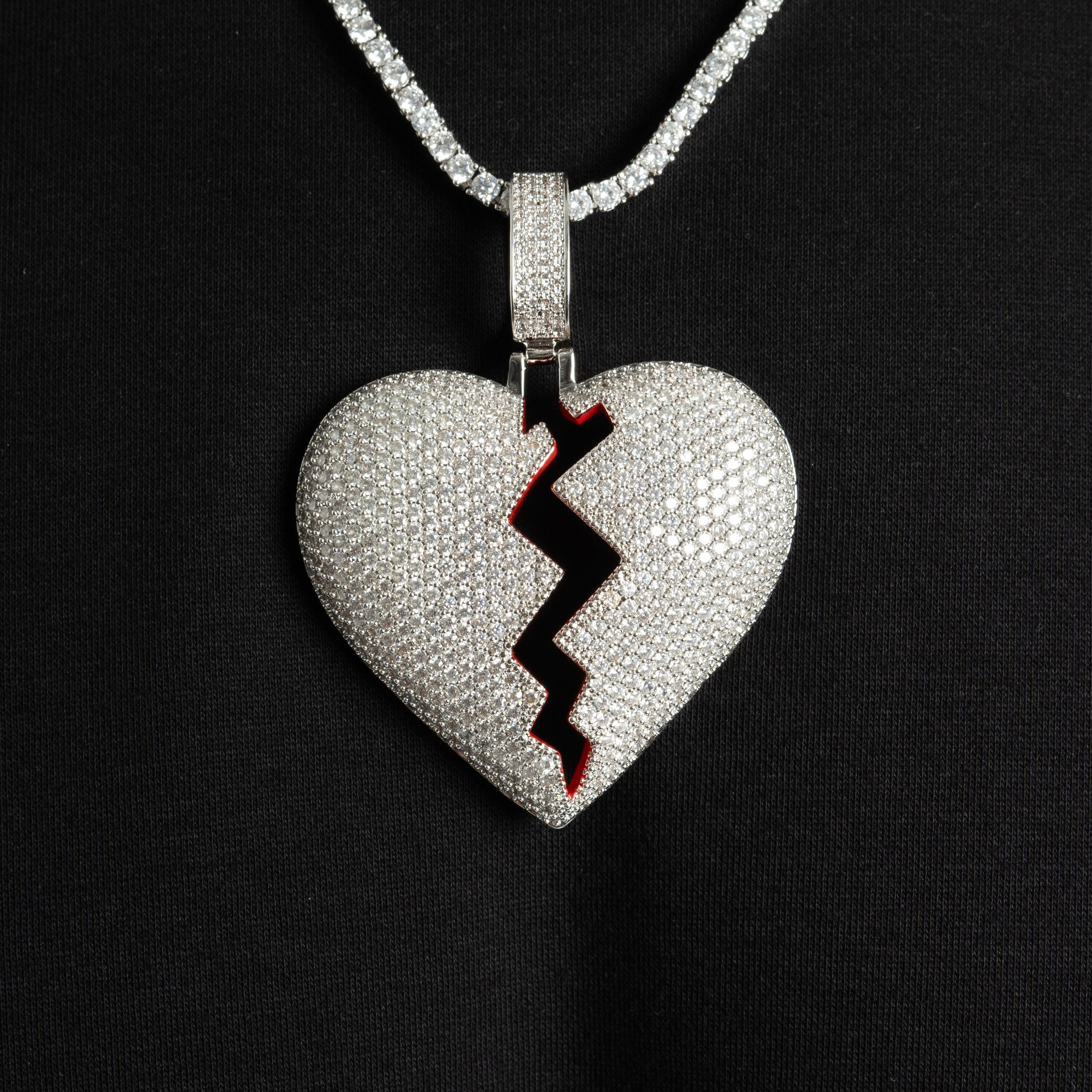 Broken Heart Pendant - ViViGleam