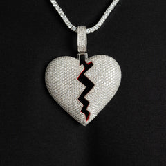 Broken Heart Pendant - ViViGleam