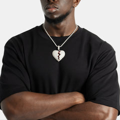 Broken Heart Pendant - ViViGleam