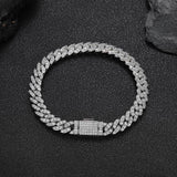 Iced Out Cuban Link Bracelet - 5mm - ViViGleam