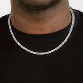 5mm Iced Out Tennis Chain Necklace
