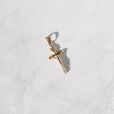 Crucifix Pendant Gold - ViViGleam
