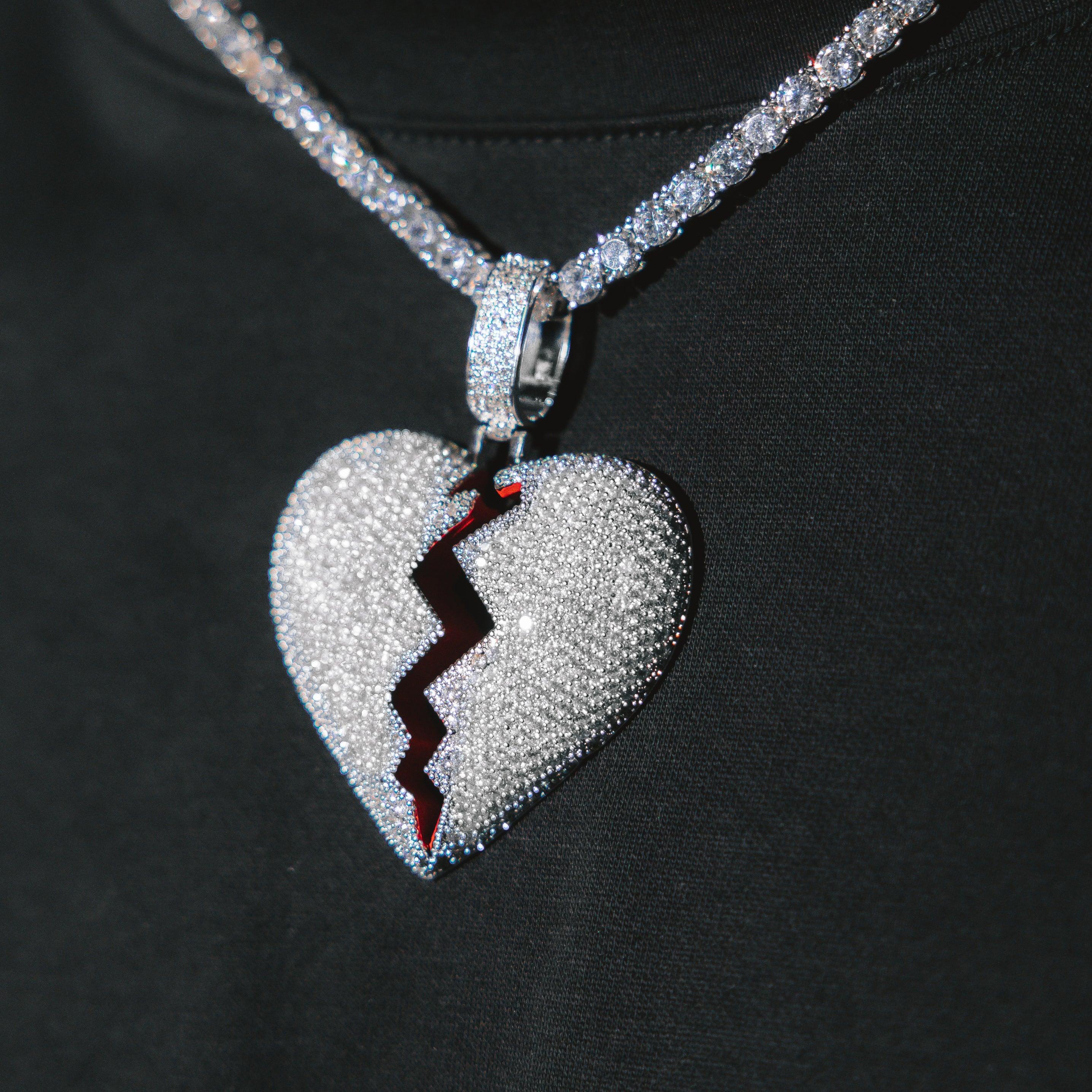 Broken Heart Pendant - ViViGleam