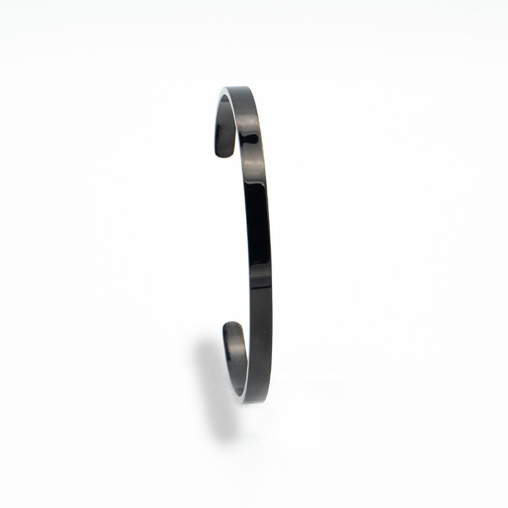 Black Cuff Bracelet - ViViGleam