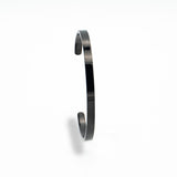 Black Cuff Bracelet - ViViGleam