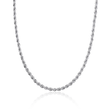 Rope Chain - White Gold(All Size) - ViViGleam