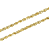 Rope Chain - Yellow Gold(All Size) - ViViGleam