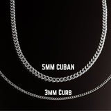 Number Pendant Necklace - Silver - ViViGleam