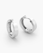 Classic Hoop Earrings - Silver - ViViGleam