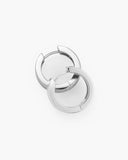 Classic Hoop Earrings - Silver - ViViGleam