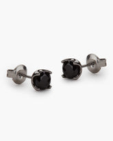 Classic Stud Earrings - Black - ViViGleam