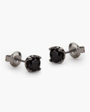 Classic Stud Earrings - Black - ViViGleam