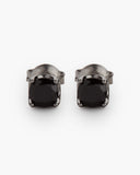 Classic Stud Earrings - Black - ViViGleam
