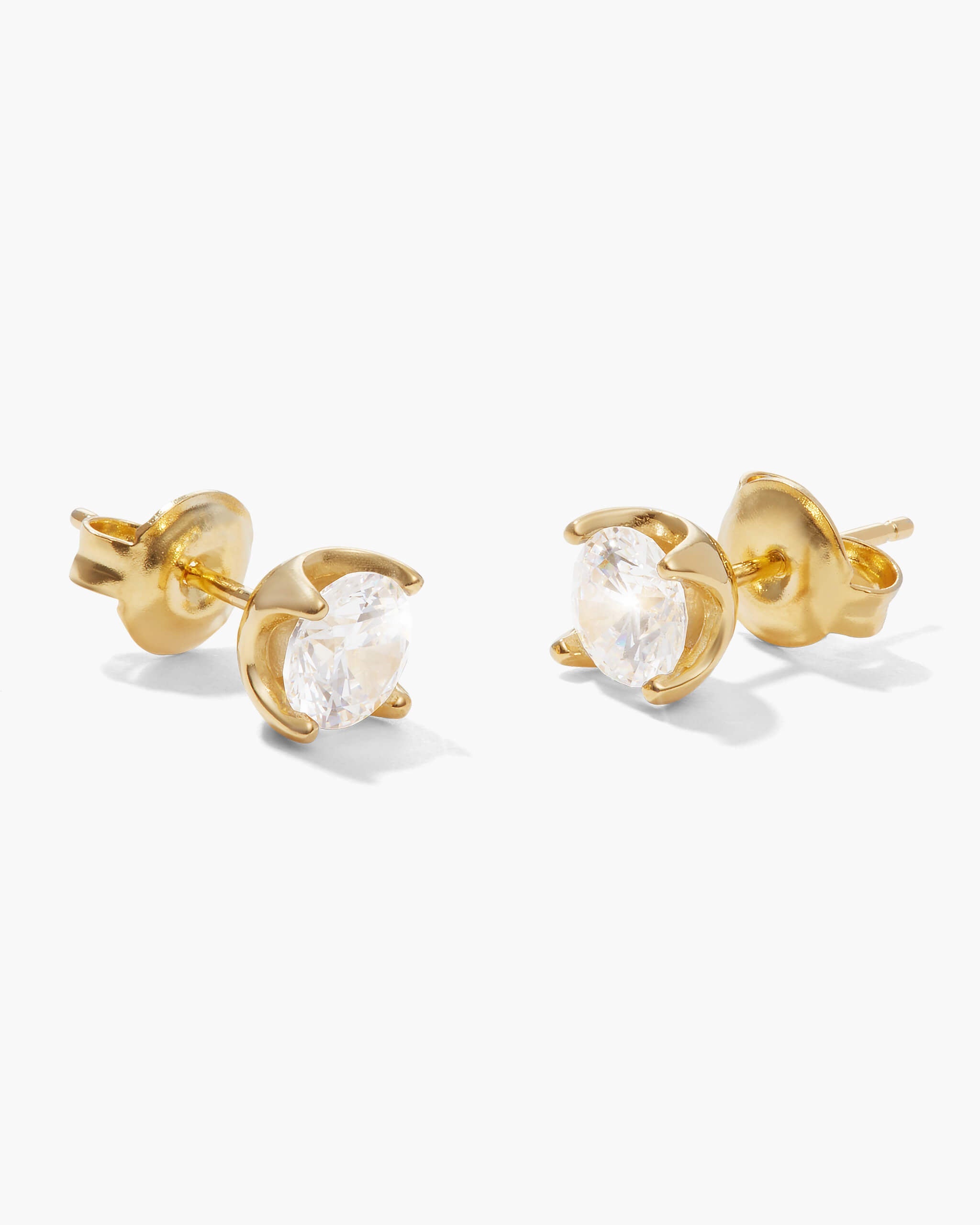Classic Stud Earrings - Gold - ViViGleam