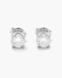 Classic Stud Earrings - Silver - ViViGleam
