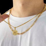 Compass Pendant Necklace - ViViGleam