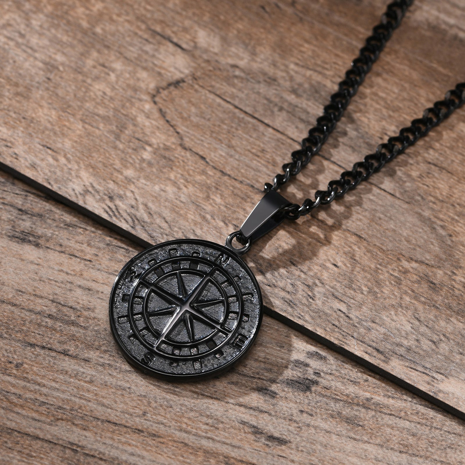 Compass Pendant Necklace - ViViGleam