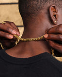 Cuban Link Chain - Yellow Gold(All Size) - ViViGleam