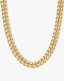 Cuban Link Chain - Yellow Gold(All Size) - ViViGleam