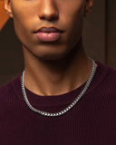 Cuban Link Chain - White Gold(All Size) - ViViGleam