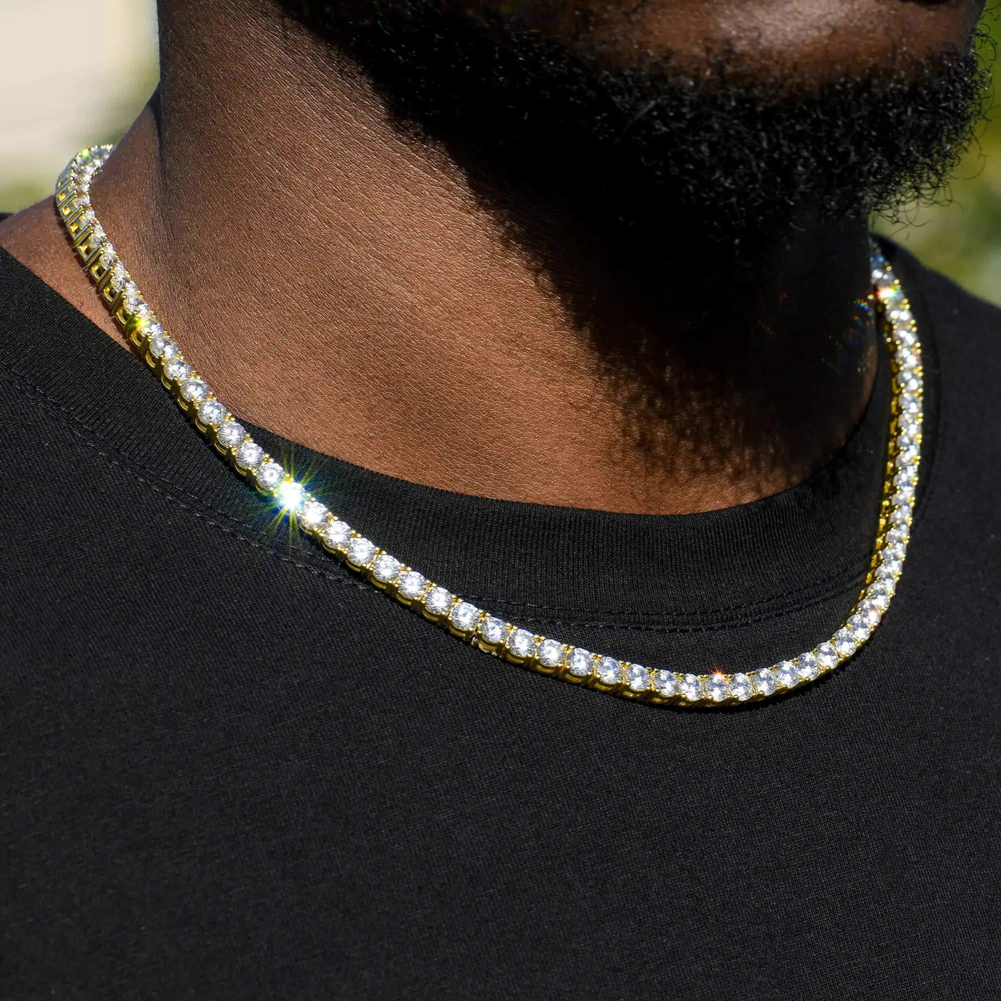 Iced Tennis Chain - 5mm - ViViGleam