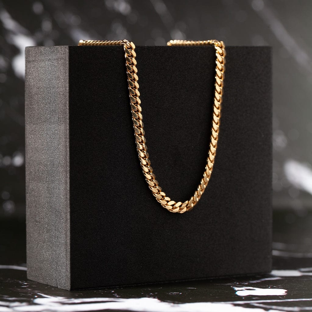 Cuban Chain 3MM - Gold - ViViGleam