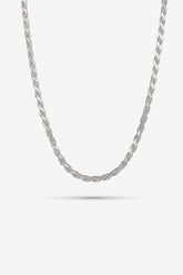 Classic 3mm Sterling Silver Rope Chain