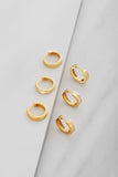 Classic Hoop Earrings - Gold - ViViGleam