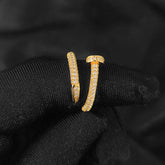 Iced Nail Ring - ViViGleam