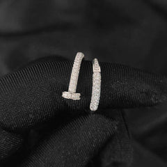 Iced Nail Ring - ViViGleam