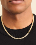 Iced Out Cuban Link Chain - 8mm - ViViGleam