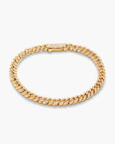 Iced Out Cuban Link Bracelet - 5mm - ViViGleam