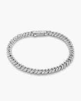 Iced Out Cuban Link Bracelet - 5mm - ViViGleam