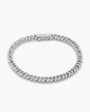 Iced Out Cuban Link Bracelet - 5mm - ViViGleam