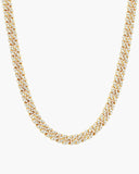 Iced Out Cuban Link Chain - 8mm - ViViGleam