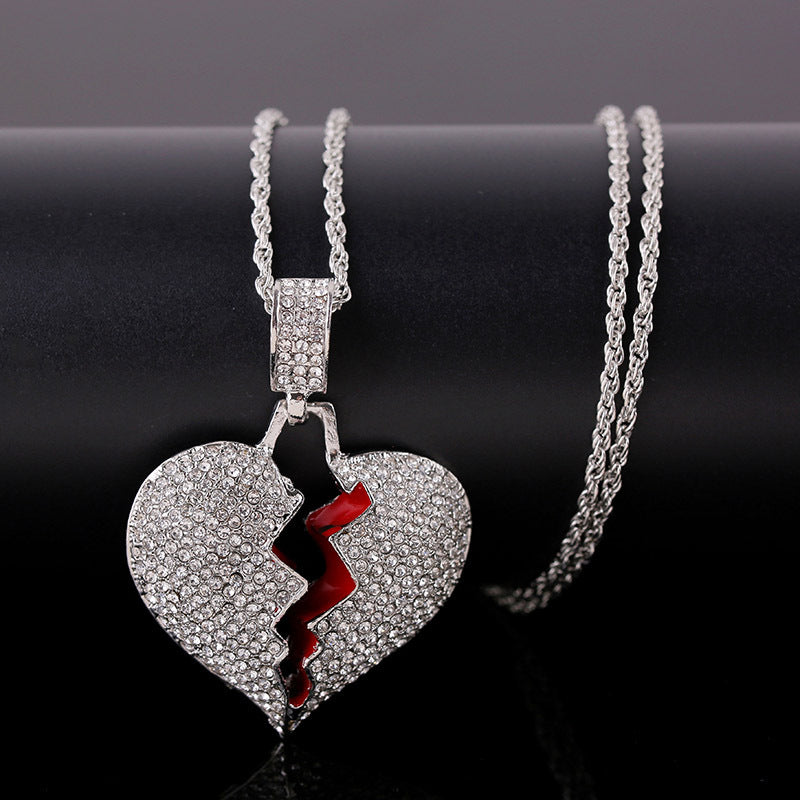 Broken Heart Pendant - ViViGleam