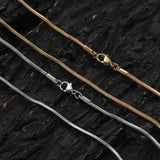 2mm Premium Snake Chain Necklace - ViViGleam